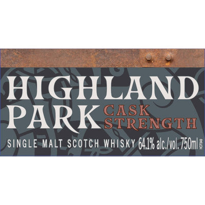 Highland Park Cask Strength Release No. 4 - Main Street Liquor