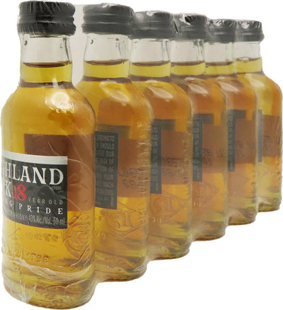 Highland Park Single Malt Whisky 18 Year Old 50ml 6pk - Main Street Liquor