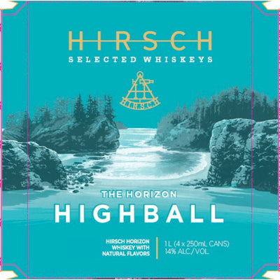 Hirsch The Horizon Highball Canned Cocktail 4pk - Main Street Liquor