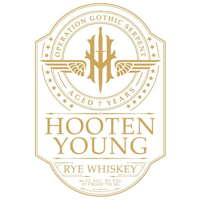 Hooten Young 7 Year Old Operation Gothic Serpent Rye Whiskey - Main Street Liquor
