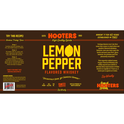 Hooters Lemon Pepper Flavored Whiskey - Main Street Liquor