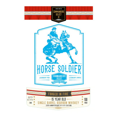 Horse Soldier Commander’s Select IV 15 Year Old Bourbon - Main Street Liquor