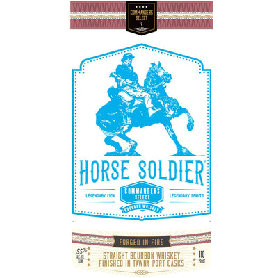 Horse Soldier Commander’s Select Straight Bourbon Finished in Tawny Port Casks - Main Street Liquor
