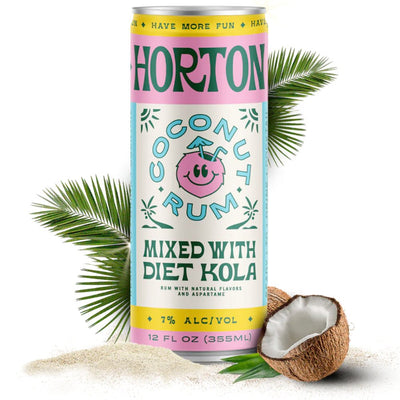 Horton Diet Kola Coconut Rum By Krista Horton - Main Street Liquor