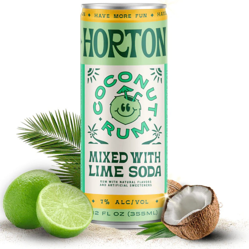Horton Lime Soda Coconut Rum By Krista Horton - Main Street Liquor