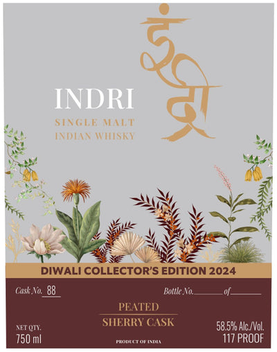 Indri Diwali Collector's Edition 2024 Indian Whisky - Main Street Liquor