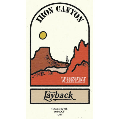 Iron Canyon Layback Whiskey - Main Street Liquor