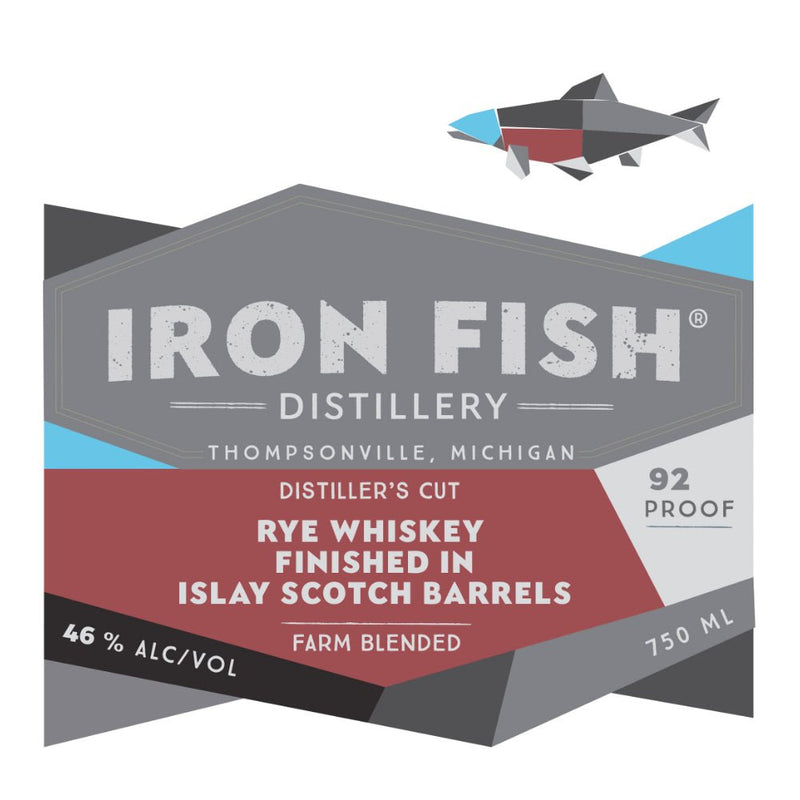 Iron Fish Distiller’s Cut Rye Finished in Scotch Barrels - Main Street Liquor