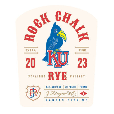 J. Reiger Rock Chalk Straight Rye 2023 Release - Main Street Liquor
