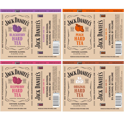 Jack Daniel’s Country Cocktails Hard Tea Variety 12pk - Main Street Liquor