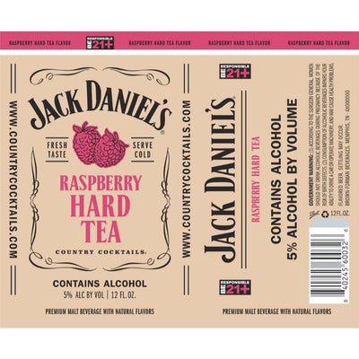 Jack Daniel’s Country Cocktails Raspberry Hard Tea - Main Street Liquor