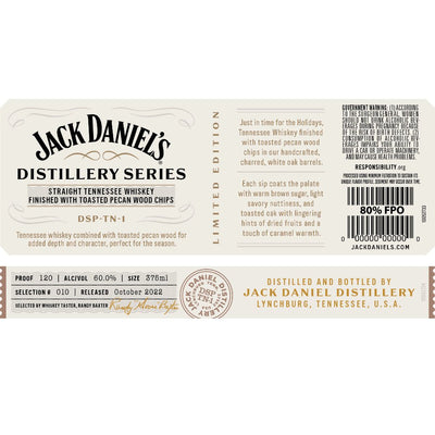 Jack Daniel’s Distillery Series No. 10 - Main Street Liquor