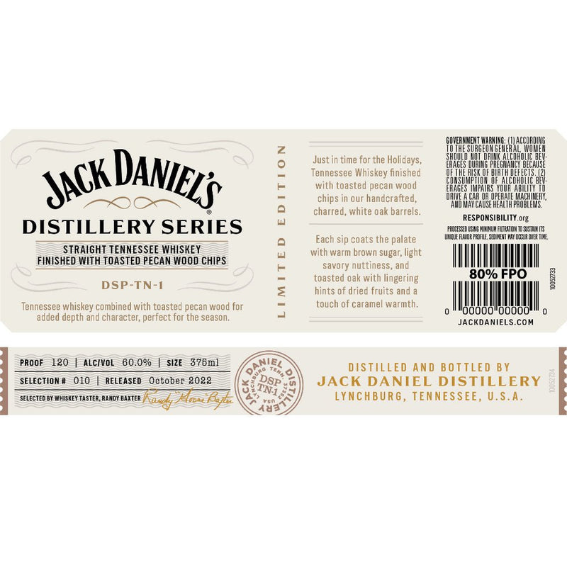 Jack Daniel’s Distillery Series No. 10 - Main Street Liquor