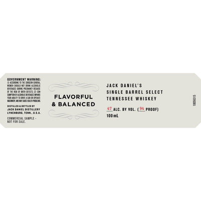 Jack Daniel’s Flavorful & Balanced Single Barrel Select - Main Street Liquor