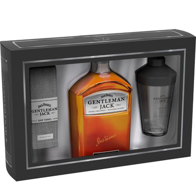 Jack Daniel's Gentleman Jack Gift Pack With Shaker & Towel - Main Street Liquor