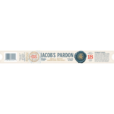 Jacob’s Pardon 18 Year Old Small Batch American Whiskey - Main Street Liquor