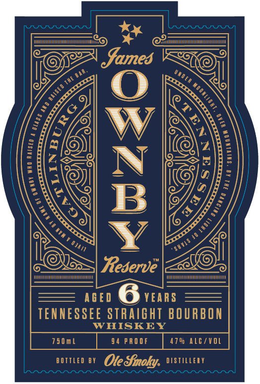 James Ownby Reserve 6 Year Aged Tennessee Straight Bourbon Whiskey - Main Street Liquor