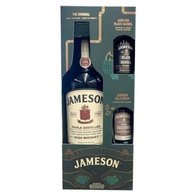 Jameson Irish Whiskey Gift Set With Black Barrel & Cold Brew - Main Street Liquor