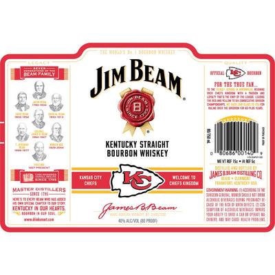Jim Beam Kansas City Chiefs Edition - Main Street Liquor