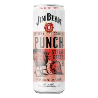 Jim Beam Kentucky Coolers Strawberry Punch - Main Street Liquor