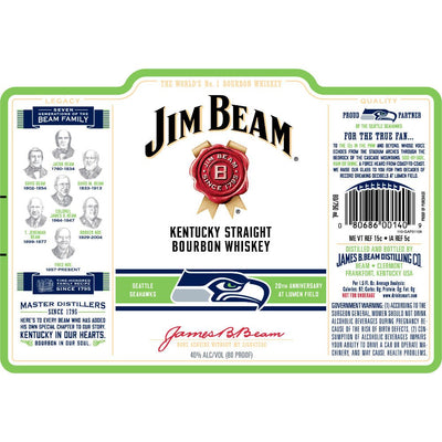 Jim Beam Seattle Seahawks Edition - Main Street Liquor