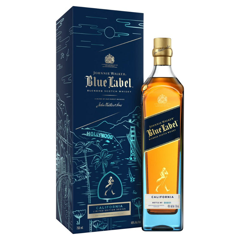 Johnnie Walker Blue Label California Limited Edition Design 2022 - Main Street Liquor