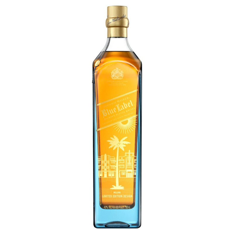 Johnnie Walker Blue Label Miami Limited Edition Design - Main Street Liquor