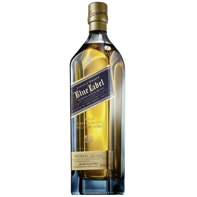 Johnnie Walker Blue Label 'To a Big Step In Your Career' Engraved Bottle - Main Street Liquor