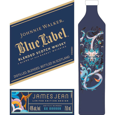 Johnnie Walker Blue Label Year Of The Wood Dragon X James Jean - Main Street Liquor