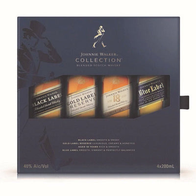 Johnnie Walker Collection Gift Set (4X200mL) - Main Street Liquor