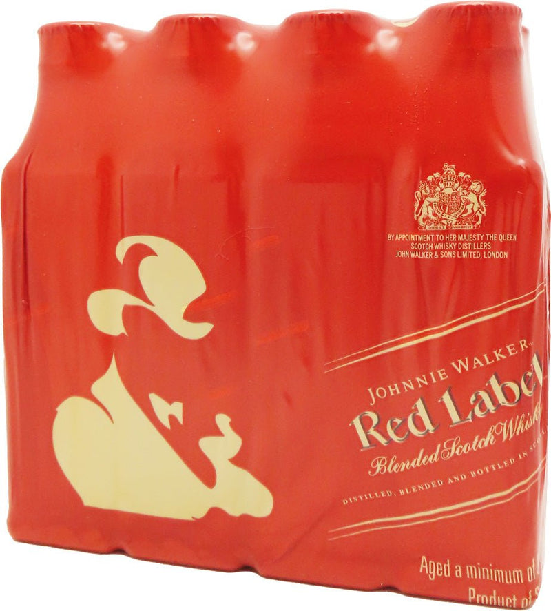 Johnnie Walker Red Blended Scotch Whisky 50ml 12pk - Main Street Liquor