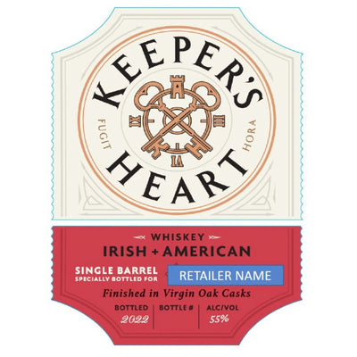 Keeper’s Heart Single Barrel Whiskey Irish + American - Main Street Liquor