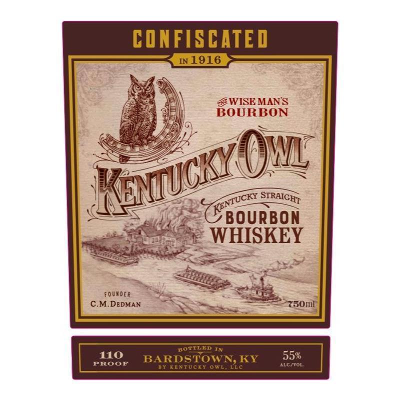 Kentucky Owl Confiscated - Main Street Liquor