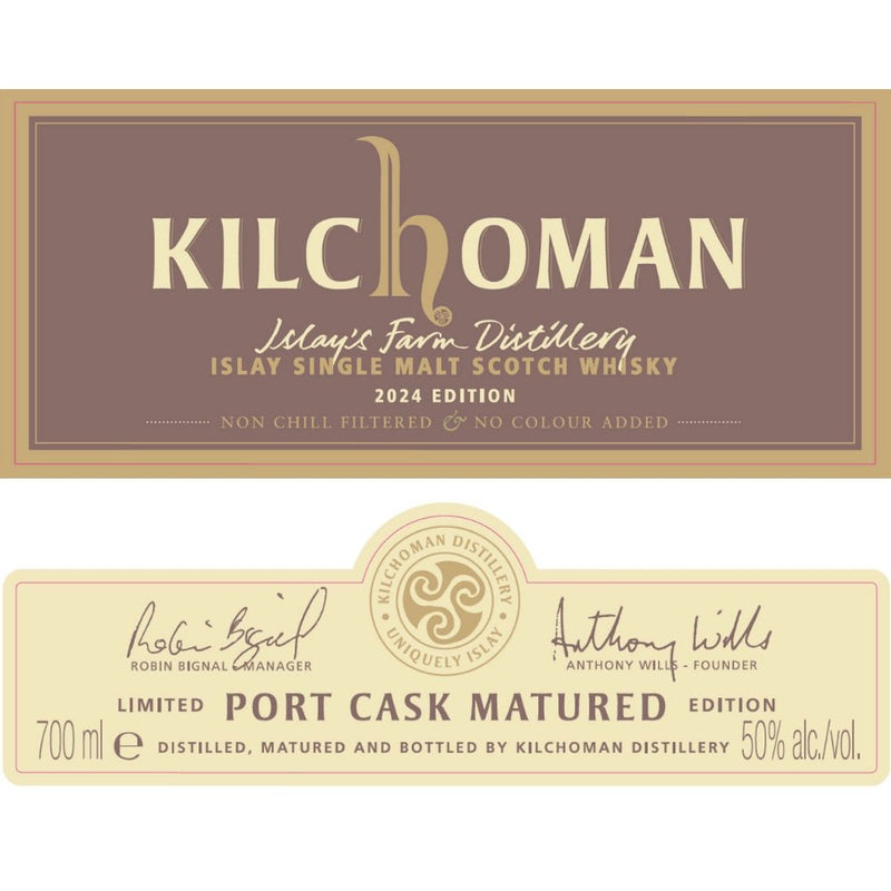 Kilchoman Port Cask Matured 2024 Edition - Main Street Liquor