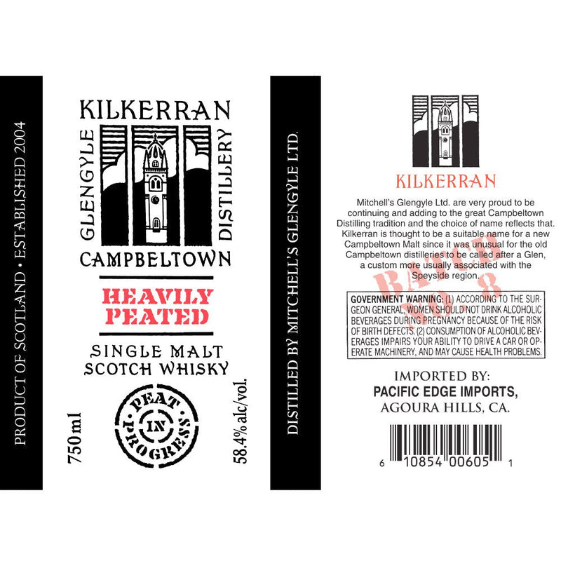 Kilkerran Heavily Peated Batch No. 8 - Main Street Liquor