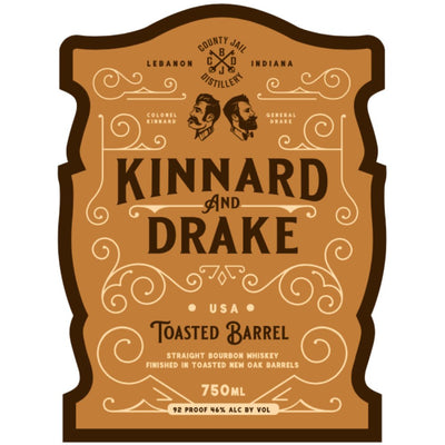 Kinnard and Drake Toasted Barrel Bourbon - Main Street Liquor