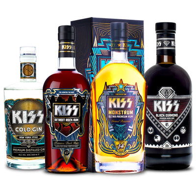 KISS Rum Collectors Set - Main Street Liquor