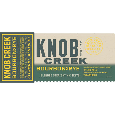 Knob Creek Bourbon X Rye Blended Whiskey - Main Street Liquor