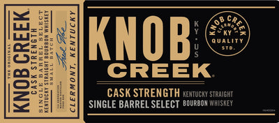 Knob Creek Cask Strength Single Barrel Select Bourbon Whiskey - Main Street Liquor