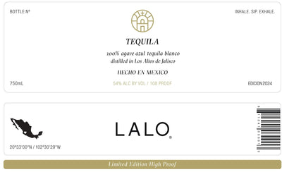 LALO High Proof Tequila - Main Street Liquor