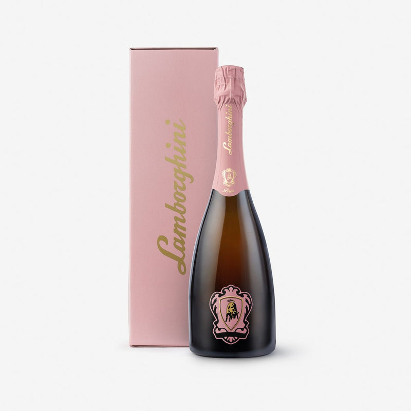 Lamborghini: Metodo Classico Rosè "The Legend" with Gift Box | Case of 6 - Main Street Liquor