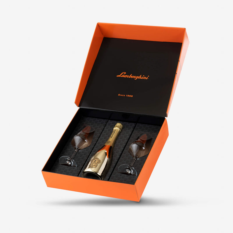 Lamborghini: Oro Vino Spumante with Gift Set - Main Street Liquor