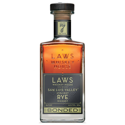 Laws 7 Year Old Bottled in Bond Straight Rye - Main Street Liquor
