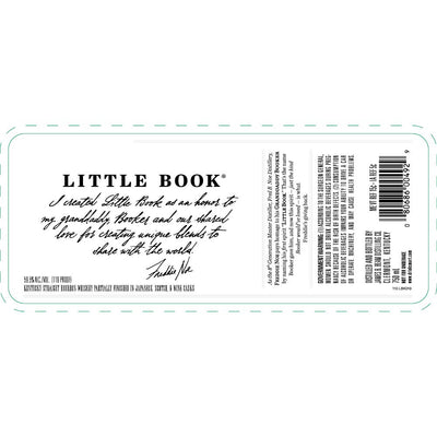 Little Book Bourbon Partially Finished in Japanese, Scotch, & Wine Casks - Main Street Liquor