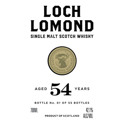 Loch Lomond 54 Year Old Single Malt Scotch - Main Street Liquor