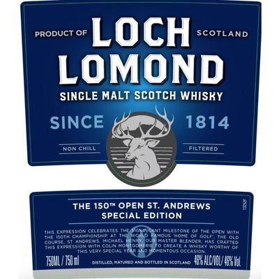 Loch Lomond The 150th Open St. Andrews Special Edition - Main Street Liquor