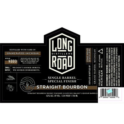 Long Road Distillers Single Barrel Special Finish Bourbon - Main Street Liquor