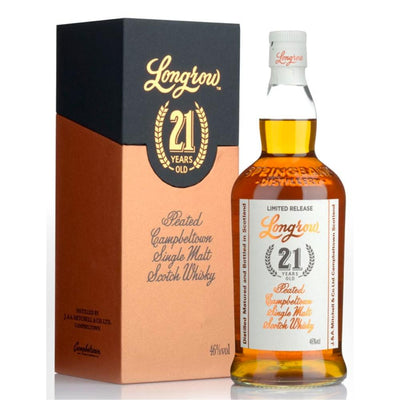 Longrow 21 Year Old Peated Campbeltown Single Malt Scotch - Main Street Liquor