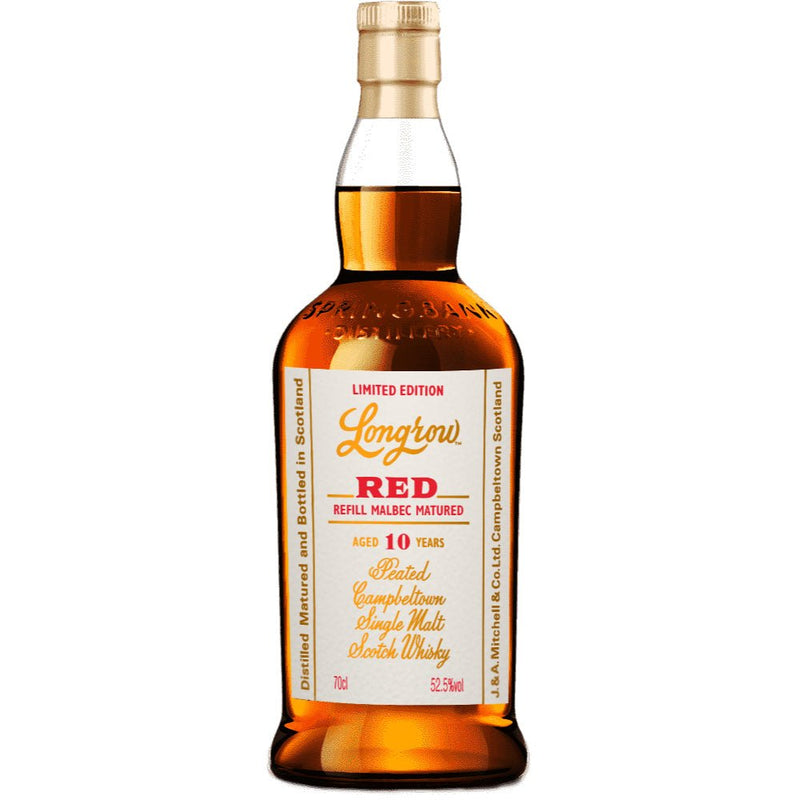Longrow Red 10 Year Old Refill Malbec Matured - Main Street Liquor