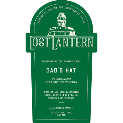 Lost Lantern Dad’s Hat Pennsylvania Straight Rye - Main Street Liquor